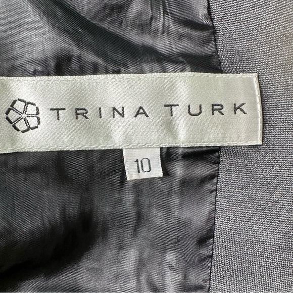 Trina Turk Multicolored 2 Piece Tweed Suit. Size 10 - Picture 5 of 15